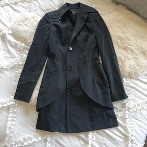 Rock & Republic Stylish Black Coat, size 2